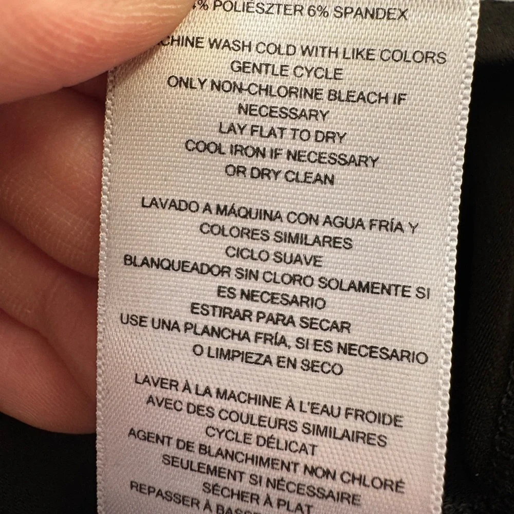 Michael Kors Black Ruched Mini Dress - Picture 8 of 8